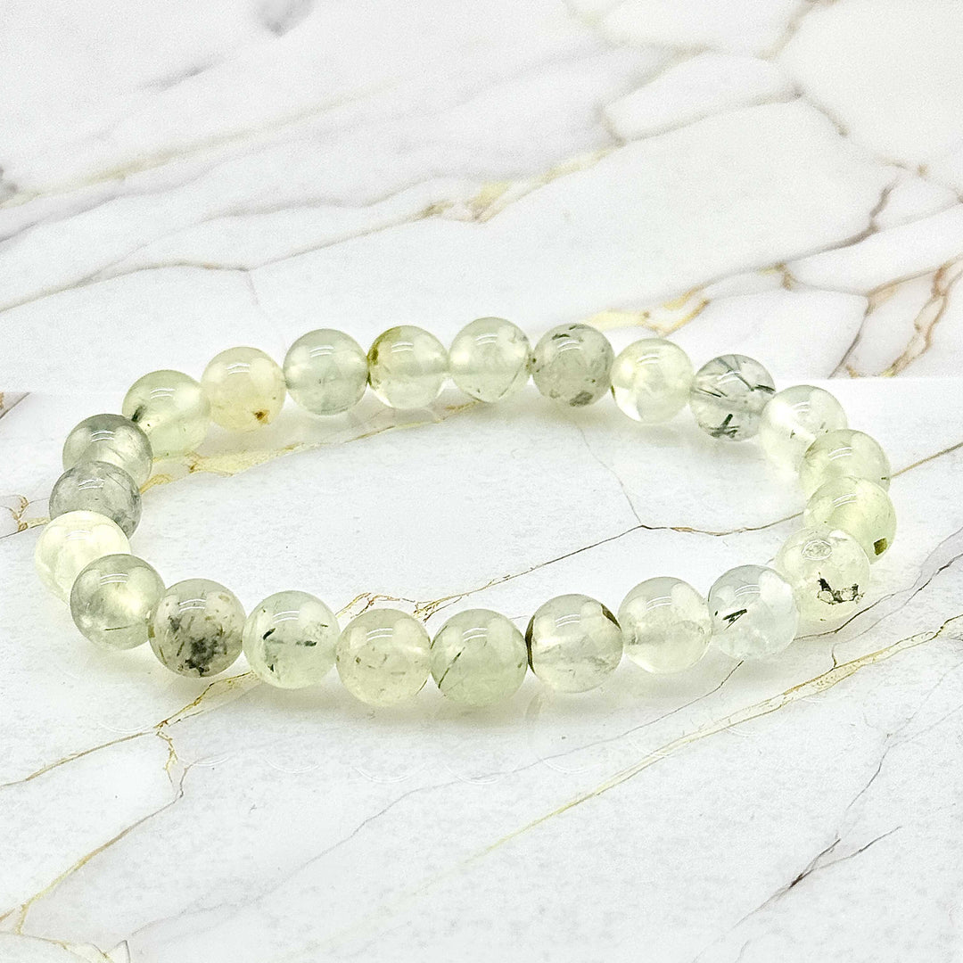 Bracelet "Extra" en Préhnite